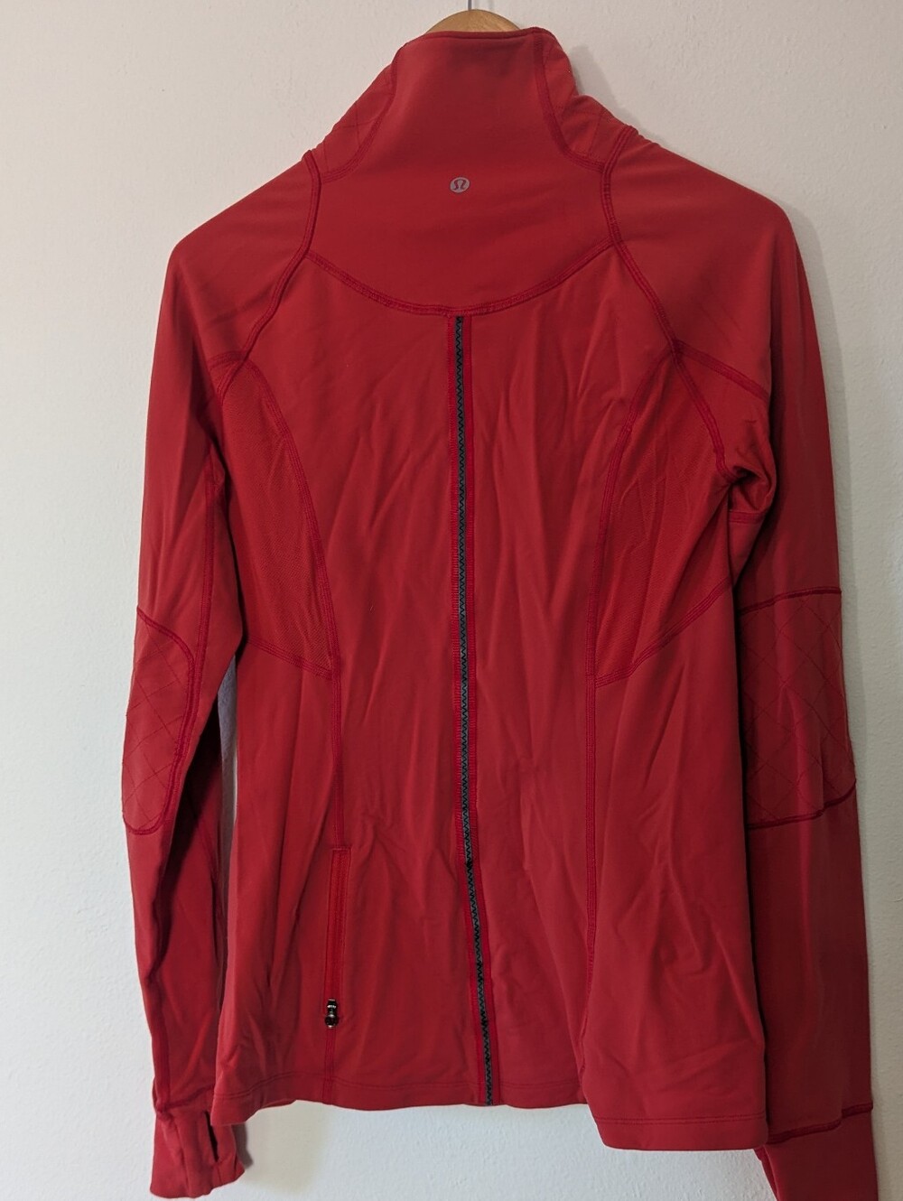 Lululemon Red Full-Zip Jacket for Women